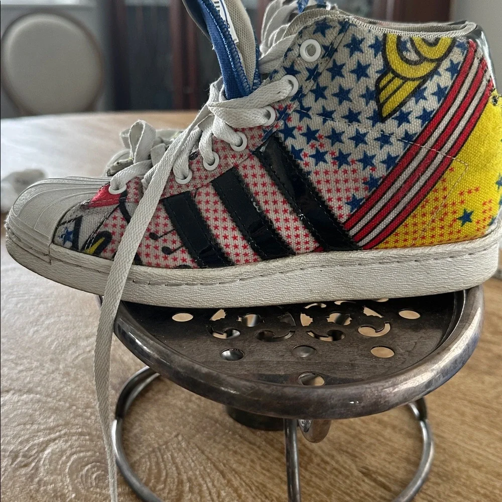Adidas Pop Graphic High-Tops - Picture 6 of 7